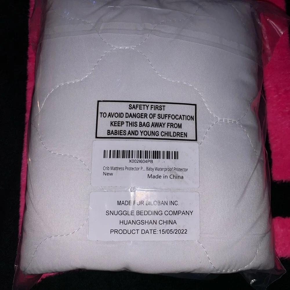 🛍3/$25🛍Biloban Waterproof Fitted Crib Mattress Cover